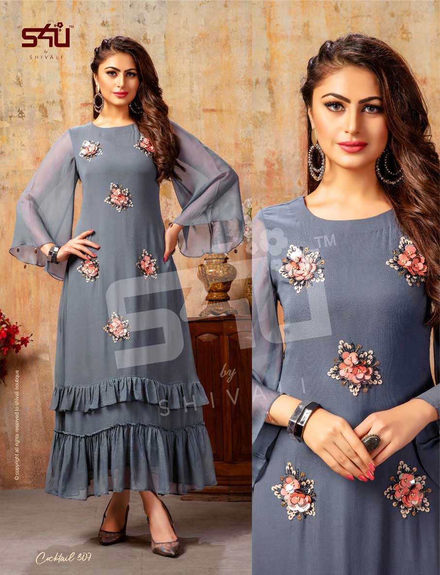 S4u Cocktail Vol-3 Kurta Gown Manufacturer S4u Cocktail Vol-3 Kurta Gown Manufacturer